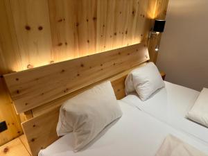 Łóżko lub łóżka w pokoju w obiekcie Aktivhotel Pehab