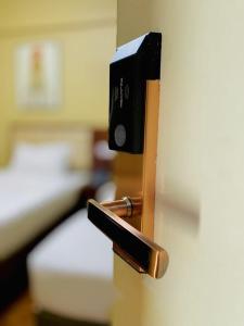 Letto o letti in una camera di Hotel Mirava