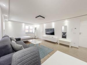 Posezení v ubytování Wohnung in Egelsbach