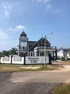 Bygningen som pensionatet ligger i