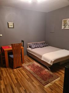 Postel nebo postele na pokoji v ubytování Mura