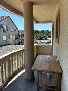 Μπαλκόνι ή βεράντα στο Tivat Apartmani