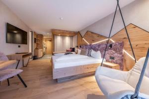 Voodi või voodid majutusasutuse Hotel Rose toas