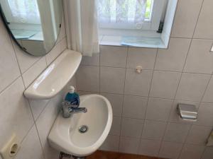 Et badeværelse på Friesenhof Windfang