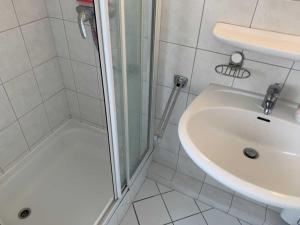 Et badeværelse på Friesenhof Windfang