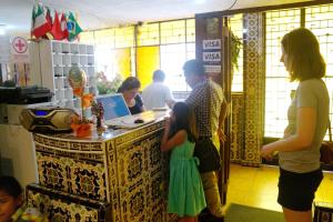 Hóspedes ficando em Hostal Iquique