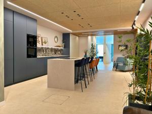 Η κουζίνα ή μικρή κουζίνα στο Loft Alojalia
