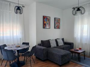 Ruang duduk di Apartman Rakanović