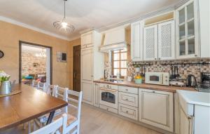 Η κουζίνα ή μικρή κουζίνα στο Cozy Home In Gornje Rastane With Sauna