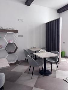Posezení v ubytování MA PI B&B Room Boutique