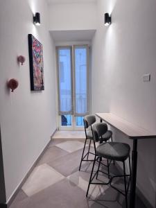 Posezení v ubytování MA PI B&B Room Boutique