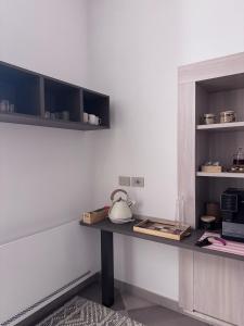 Kuchyň nebo kuchyňský kout v ubytování MA PI B&B Room Boutique