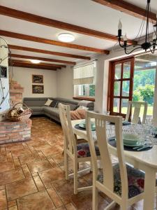 Et opholdsområde på Letnisko Zielony Zakątek