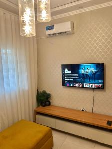 TV a/nebo společenská místnost v ubytování Duplex tx4 + 37 fotografií