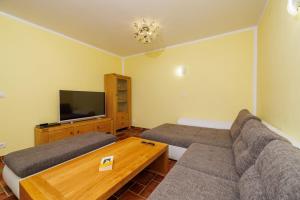 TV a/nebo společenská místnost v ubytování House Davorka
