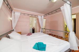Postel nebo postele na pokoji v ubytování House Davorka + 37 fotografií