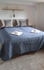 Postel nebo postele na pokoji v ubytování COZY VOGI Flat