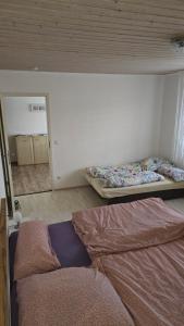 Postel nebo postele na pokoji v ubytování Ferienwohnung