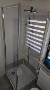 Koupelna v ubytování Ferienwohnung + 9 fotografií