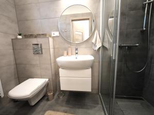 Koupelna v ubytování Apartmán + 12 fotografií