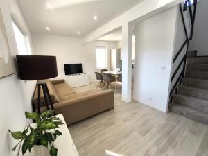 TV a/nebo společenská místnost v ubytování Apartmán