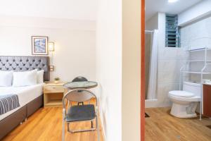 Koupelna v ubytování Cusco Hostal Qolla Wasi-II