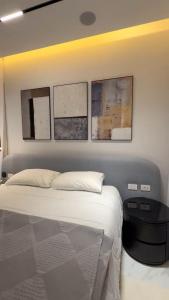 Ένα ή περισσότερα κρεβάτια σε δωμάτιο στο Stand alone villa lagoon view