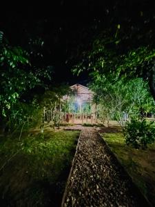 Zahrada ubytování Banana Shade Cottage