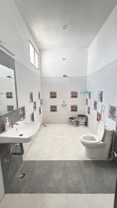 Koupelna v ubytování Samadhan Home Stay