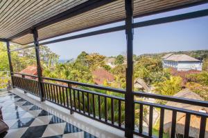 Balkón nebo terasa v ubytování The Tanis Beach Resort Nusa Lembongan