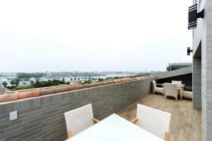 Posezení v ubytování 嬉安平 Si Anping by Hotel Si