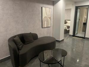 Posezení v ubytování LION 9 HOTEL