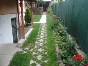 Zahrada ubytování Guesthouse Pumpalovi