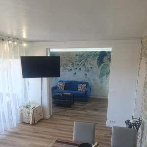 TV a/nebo společenská místnost v ubytování Casa panorama 314 San Agustín Maspalomas