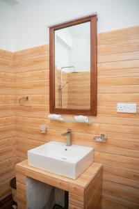 Koupelna v ubytování Crystal Springs Homestay