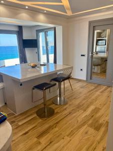 Kuchyň nebo kuchyňský kout v ubytování DIA suites collection