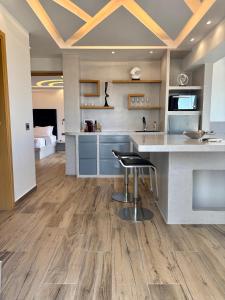 Kuchyň nebo kuchyňský kout v ubytování DIA suites collection