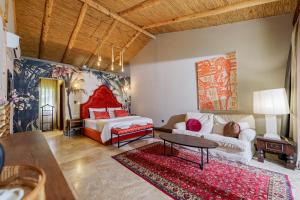 Voodi või voodid majutusasutuse Layla Gocek Adults only toas