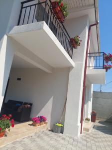 En balkon eller terrasse på Casa Betty