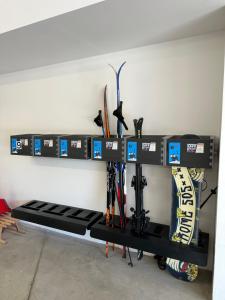 Posilňovňa alebo fitness centrum v ubytovaní Apartmán v Krkonoších - Černý Důl