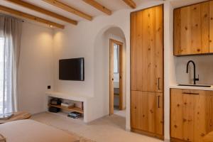 Televízia a/alebo spoločenská miestnosť v ubytovaní Casa La Marina | Zahara de los Atunes