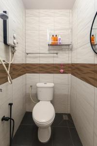 Et badeværelse på 3133 Heritage Home