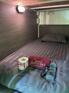 Postelja oz. postelje v sobi nastanitve khaosok Center Hostel