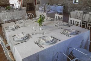 Restaurace v ubytování Borgo di Vezzano + 21 fotografií