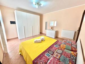 Postel nebo postele na pokoji v ubytování Casa di Simone