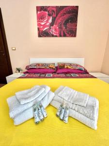 Postel nebo postele na pokoji v ubytování Casa di Simone