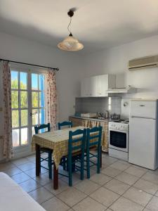 Kuchyň nebo kuchyňský kout v ubytování Kapetan Sorokos Studios 2