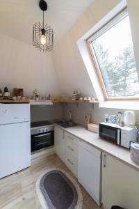 Köök või kööginurk majutusasutuses Apartman Crni bor 2 Tara
