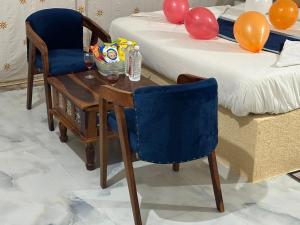 Desert island Camp & Resort Jaisalmer客房内的一张或多张床位