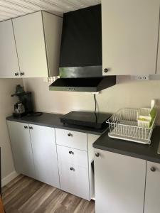 Dapur atau dapur kecil di Gävle hel Lägenhet Stuga i 2 plan 28 m2 Centrum 3 Furuvik 9
